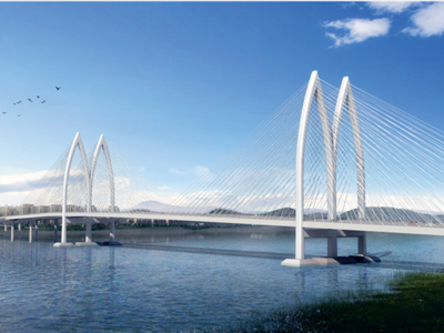 遂宁市涪江六桥项目全面开工建设